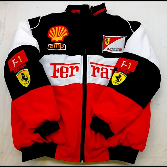 Ferrari Other - FERRARI F1 JACKET UNISEX Embroidered Logo Thick Jacket New